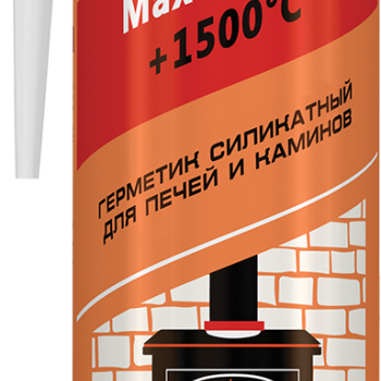 Герметик для печей Sila Pro Max Sealant 1500 280мл картридж (12)