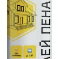 Клей-пена монтажная пистолетная KronBuild 65 850мл 800гр всесезонная (12)