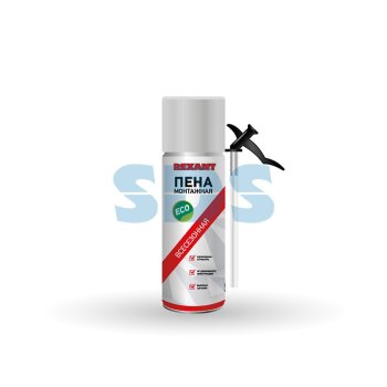Пена монтажная бытовая Rexant 420г 40л всесезонная (16)