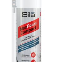 Пена монтажная бытовая SilaHomeMaxCompact 400мл всесезонная (12)