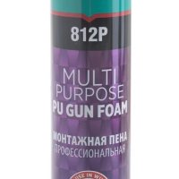 Пена монтажная пистолетная Akfix 812P 45л 850г зимняя (12)