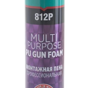 Пена монтажная пистолетная Akfix 812P 45л 850г зимняя (12)