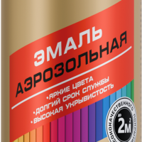 Эмаль аэрозольная красный флуоресцентная RAL 3020 520мл Sila (12)