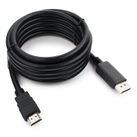 Кабель DisplayPort-HDMI 20M/19M 3м экран Gembird
