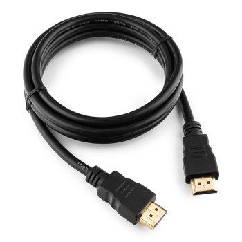 Кабель HDMI - HDMI 1.5м v2.0 медь Cablexpert чёрный (1/100)