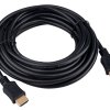 Кабель HDMI - HDMI 5м v2.0 Light Cablexpert чёрный, пакет (1/50)