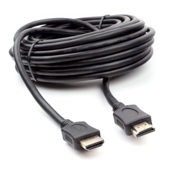 Кабель HDMI - HDMI 10м v2.0 Light Cablexpert чёрный (1/25)