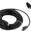 Кабель HDMI - HDMI 10м v2.0 SmartBuy чёрный, пакет (1/8)