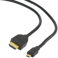 Кабель HDMI - HDMI-micro 1.8м Gold Gembird