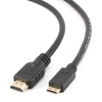 Кабель HDMI - HDMI-mini 1.8м Gold v1.4 Gembird