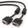 Кабель VGA - VGA 30м 3-й экран ферритовые кольца Gembird чёрный