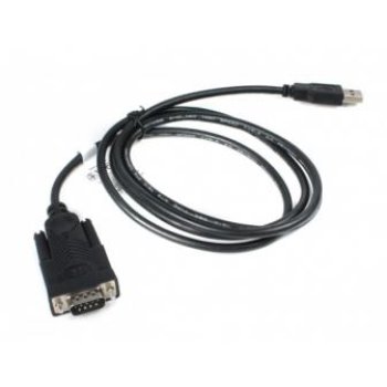 Переходник COM9 - USB DB9M/AM, 1.5м, Gembird, черный