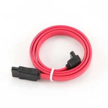 Кабель SATA 50 см, 7pin/7pin, интерфейсный, угловой разъём, Gembird (1/500)
