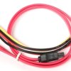 Кабель SATA molex+SATA/SATA, 15pin+7pin, Gembird (1/250)
