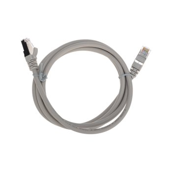 Патч-корд FTP-6 RJ-45 1.5м серый LSZH Rexant