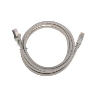 Патч-корд FTP-6 RJ-45 2м серый LSZH Rexant