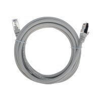 Патч-корд FTP-6 RJ-45 3м серый LSZH Rexant