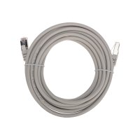Патч-корд FTP-6 RJ-45 5м серый LSZH Rexant
