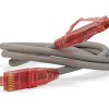 Патч-корд UTP-5e RJ-45  3 м LSZH Hyperline серый