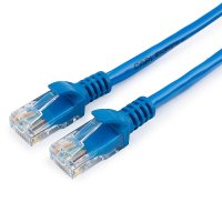 Патч-корд UTP-5e RJ-45 3м синий Cablexpert (150)