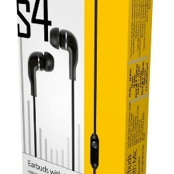 Гарнитура вкладыши SmartBuy S4 чёрный коробка (1/60)