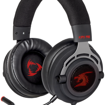 Гарнитура полноразмерная игровая Defender Aspis Pro, объёмный звук 7.1, кабель 2м (1/12)