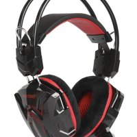 Гарнитура полноразмерная игровая SmartBuy Rush Snake 2.2м чёрный/красный