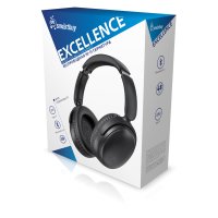 Гарнитура полноразмерная Smartbuy EXCELLENCE Bluetooth, складная, зарядка TypeC, чёрный (1/20)
