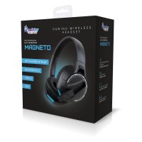 Гарнитура полноразмерная Smartbuy MAGNETO Bluetooth, складная, LED-подсветка, зарядка TypeC, чёрный (1/20)