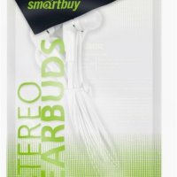 Наушники вкладыши SmartBuy   012 A4 белый пакет (100)