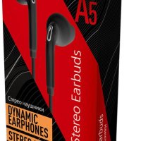 Наушники вкладыши SmartBuy A5 чёрный коробка (1/60)