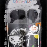 Наушники вкладыши SmartBuy Color Trend 1.2м чёрный (1/40)