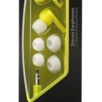 Наушники вкладыши SmartBuy  160 Prime плоский кабель 3пары амбушюр желтый (60) #