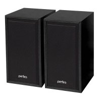 Колонки 2.0 Perfeo Cabinet 2x3Вт USB дерево черный (15)