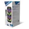 Колонка портативная Bluetooth SmartBuy 5490 PHOENIX 16Вт, аккумулятор 1200mAч, FM/MP3(microSD/USB)/AUX/TWS/микрофон в комплекте/RGB-подсветка, чёрный