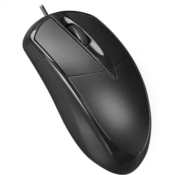 Мышь бесшумная Perfeo FIRST 3кн, 1000dpi, кабель 1.8м, чёрный