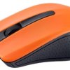 Мышь Perfeo Rainbow 3кн 1000 dpi чёрный/оранжевый (20)