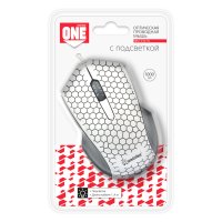 Мышь SmartBuy 334 3кн 1000dpi подсветка белый (1/40)