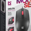 Мышь бесшумная Defender Delta MM-523 3кн 1000dpi чёрный (1/40)