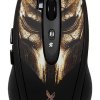 Мышь A4TECH XL- 750BH 7 кнопок, 400/800/1200/1600/2000/3600, лазерная, игровая, чёрный/рисунок (1/20)