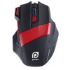 Мышь игровая Perfeo DREMGEAR, 7кн, 1200/2400/3200/4800dpi, LED-подсветка, чёрный/красный (1/20)