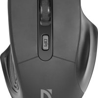 Мышь Defender Datum MB-345 4кн, 800/1200/1600 dpi, чёрный, беспроводная (1/40)