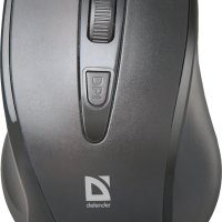 Мышь Defender Datum MM-265 3кн, 800/1200/1600 DPI, черный, беспроводная (1/40)