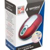 Мышь Gembird 605 3кн, 1200dpi, красный, беспроводная, батарейки в комплекте (1/100)