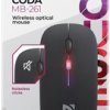 Мышь Defender бесшумная Coda, 4кн, 800/1200/1600 dpi, 2 режима подключения (BT + радиоканал 2.4 ГГц), радужная подсветка, АКБ 500 мАч, чёрный, беспроводная (1/100)