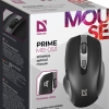 Мышь Defender бесшумная Prime MB-053 6кн, 800/1200/1600 dpi, чёрный, беспроводная (1/40)