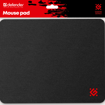 Коврик Defender Black 250x200х3мм игровой (1/100)