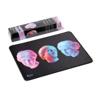 Коврик Smartbuy Rush Allure M-size (360х270х3мм) игровой чёрный (1/40)