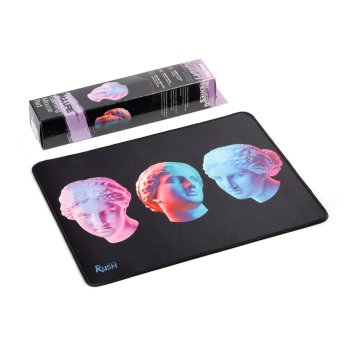Коврик Smartbuy Rush Allure M-size (360х270х3мм) игровой чёрный (1/40)