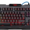 Клавиатура Defender игровая Legion GK-010DL, RGB-подсветка, влагоустойчивая конструкция, металлическое дно, USB, чёрный (1/20)